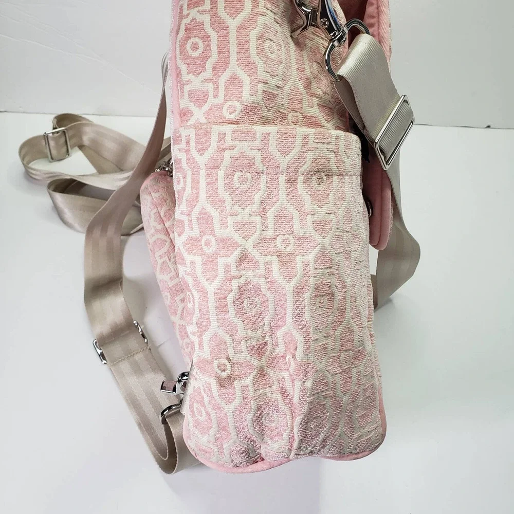 Petunia Pickle Bottom Boxy Backpack Diaper Bag Sweet‎ Pose Pink